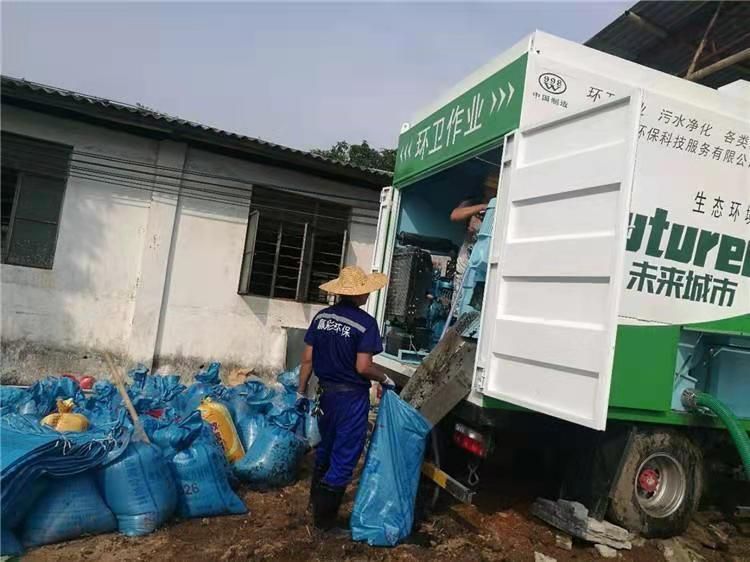 英吉沙工业污泥压干处理